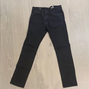 Zara Men's Slim Straight Black Jeans USA size 32